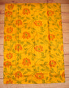Soft Silk - Yellow Ikkat Weaving