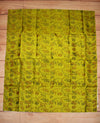 Soft Silk - Green Ikkat Weaving